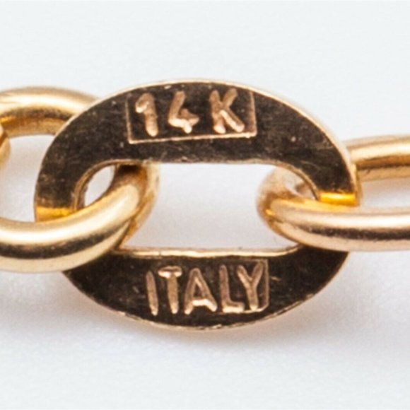 Natural Ruby Solid 14kt Italy Gold Ladies Rare Necklace - Picture 5 of 5